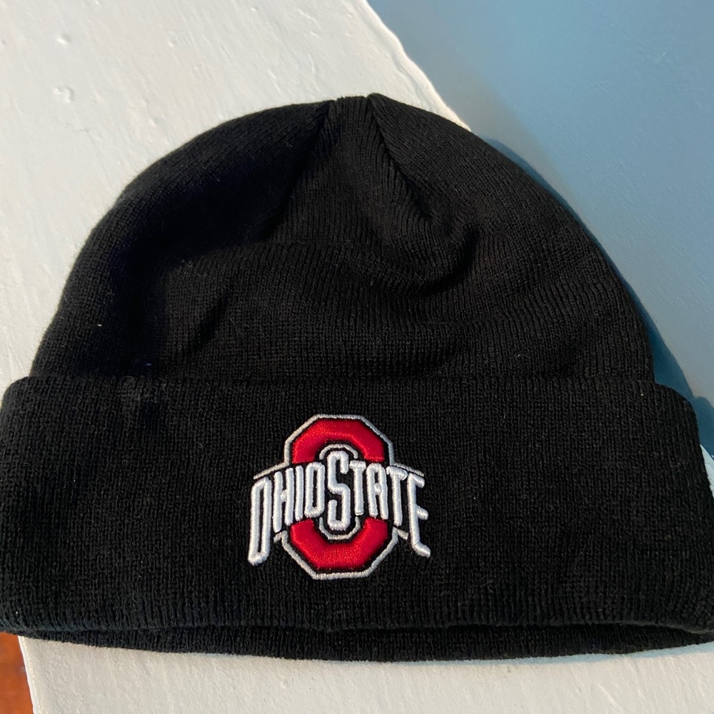 Ohio State University Cuffed Knit Beanie
